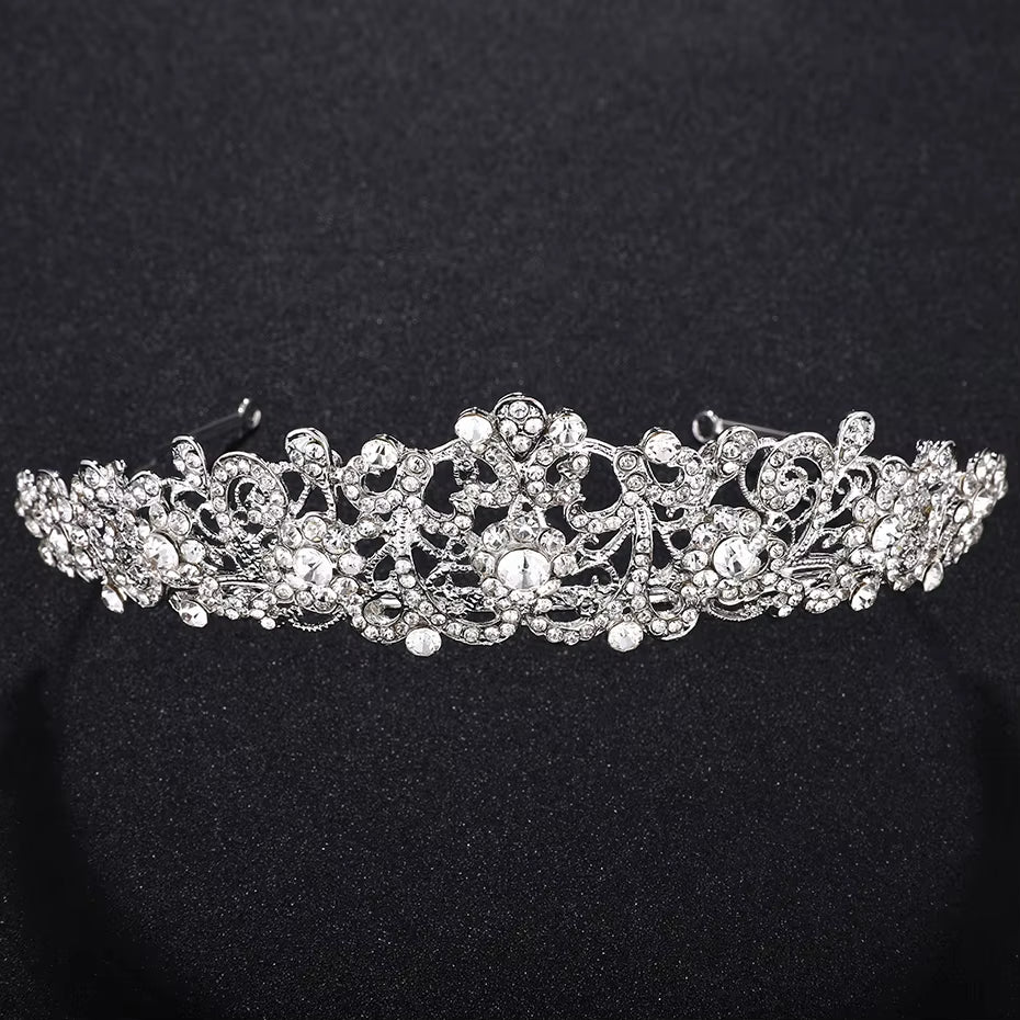 Crystal Princess Crowns Miss World Tiara Hair Accessories Manufacturers China