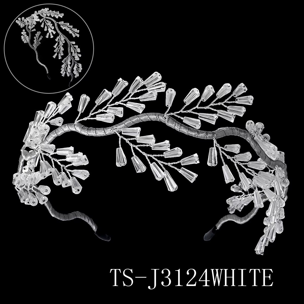 Tiara Crystal Bridal Tiara Girls Daily Hair Accessories Wedding Party Ladies Hairband Hair Pieces Wedding Bridal Headwear