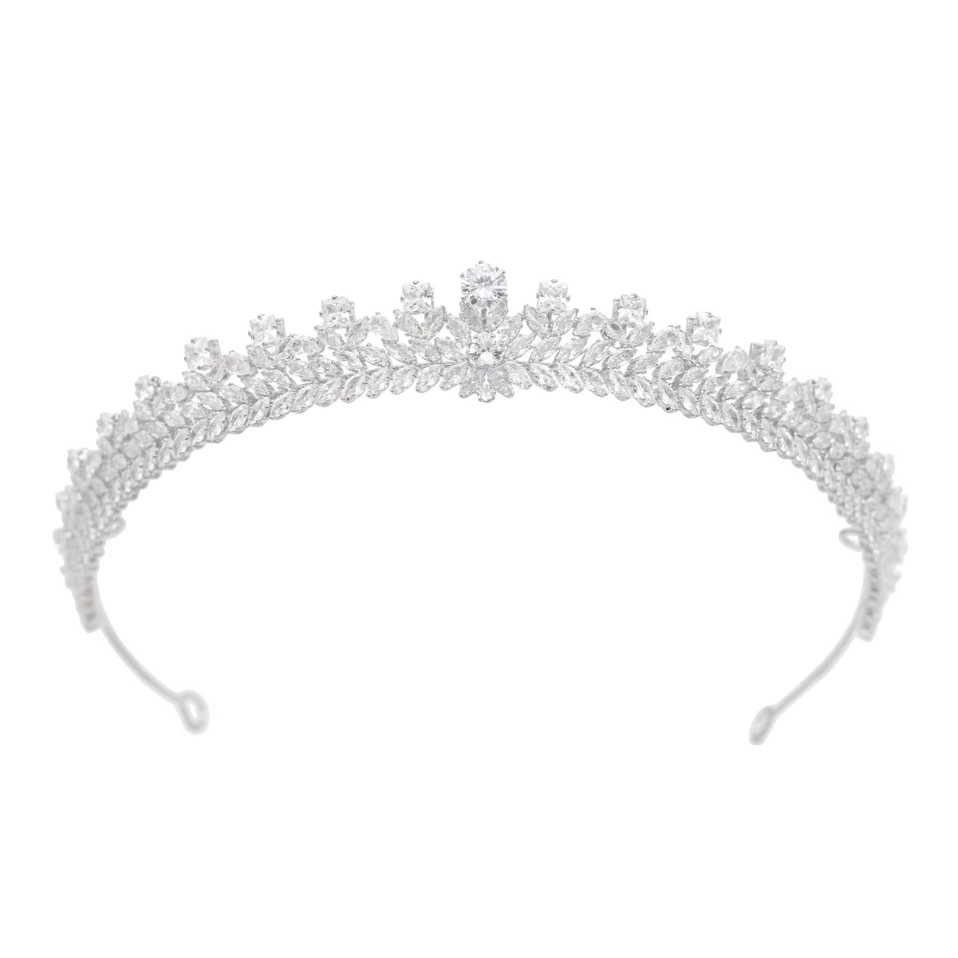 Bridal Women'S Fashion Wedding Rhinestone Hair Jewelry Zircon Tiara Bridal Crown Hair Accessories Women Jewelry