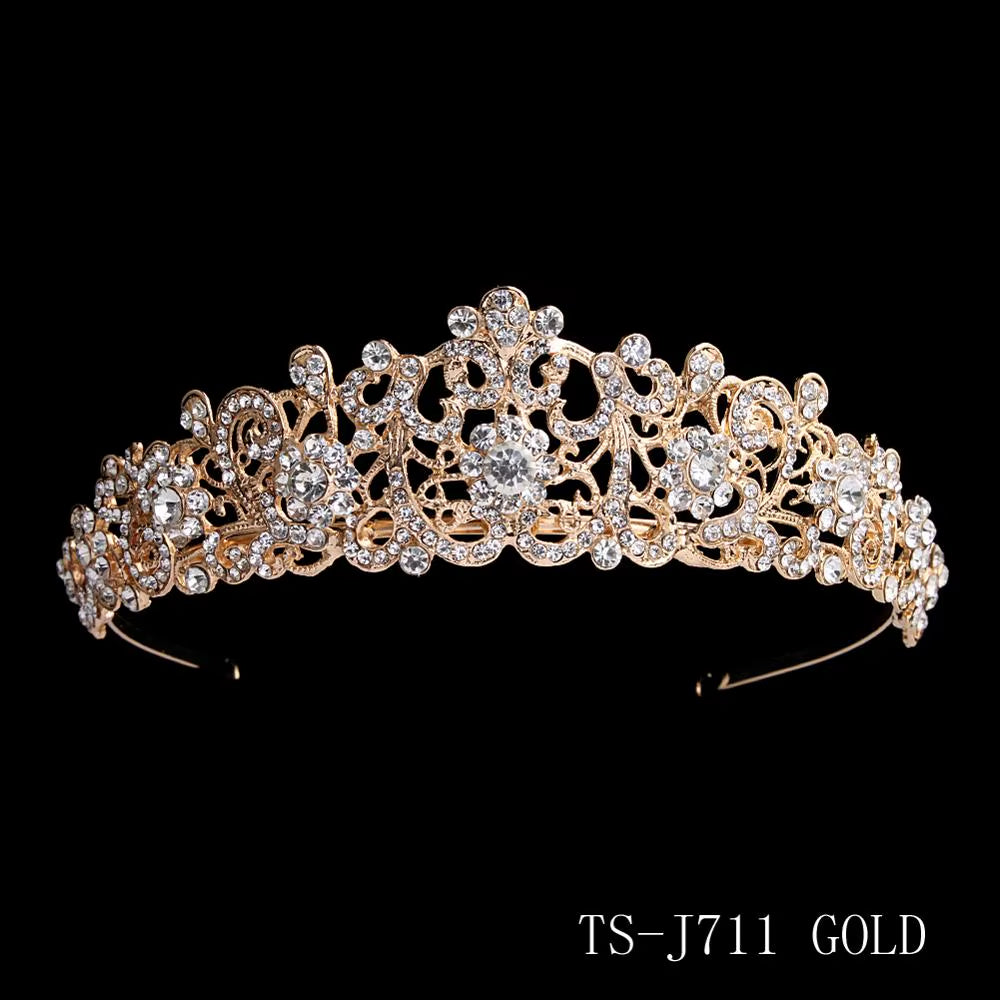 Crystal Princess Crowns Miss World Tiara Hair Accessories Manufacturers China