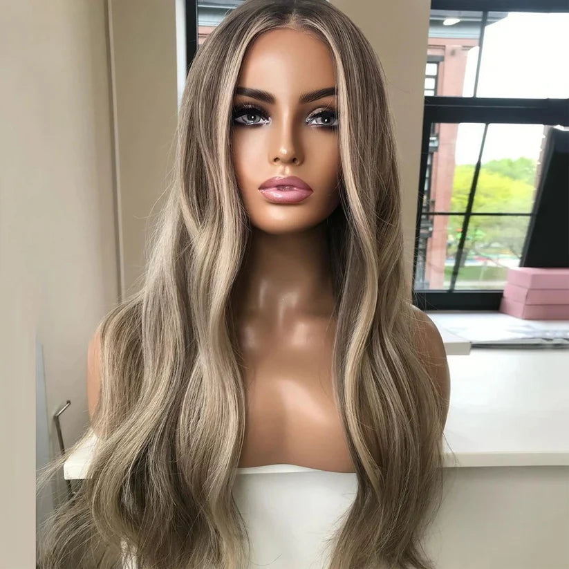 Blonde Wig, LACE TOP, High Density wig, European Hair