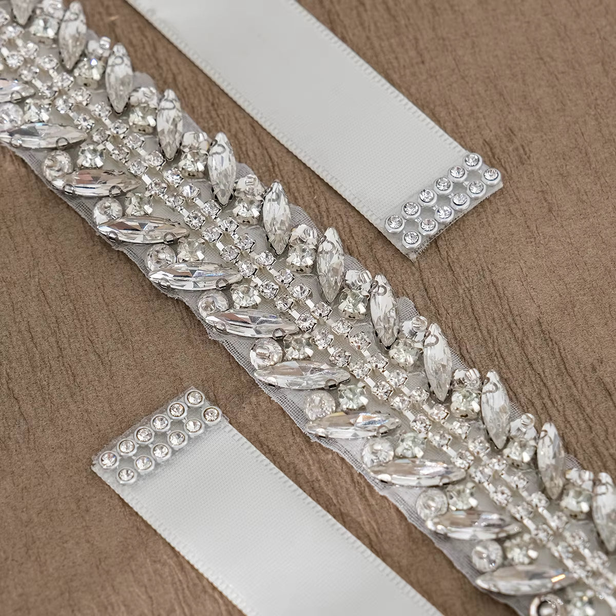 Handmade Wedding Banquet Dress Accessories Rhinestone Bridal Belt Luxury Waist Chain for Women