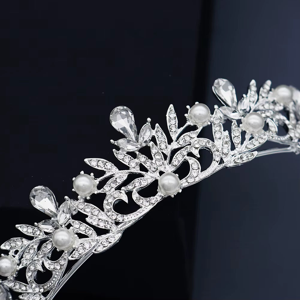 Hot Sales Wholesale Wedding Tiaras and Head Crown Bridal Tiara Elegant Bridal Tiara Pageant Crown