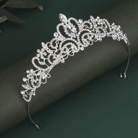 Exquisite Crown Bride Princess Queen Women Head Decoration Wedding Party Bridal Pageant Crowns