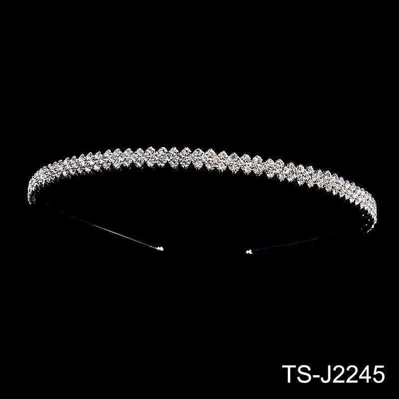 Queen Princess Diadem Bride'S Tiara Headpieces for Bridal Rhinestone Wedding Crowns and Tiaras