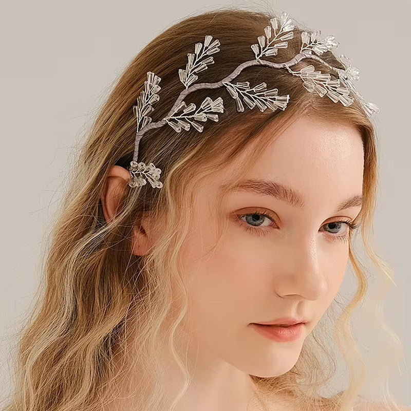 Tiara Crystal Bridal Tiara Girls Daily Hair Accessories Wedding Party Ladies Hairband Hair Pieces Wedding Bridal Headwear